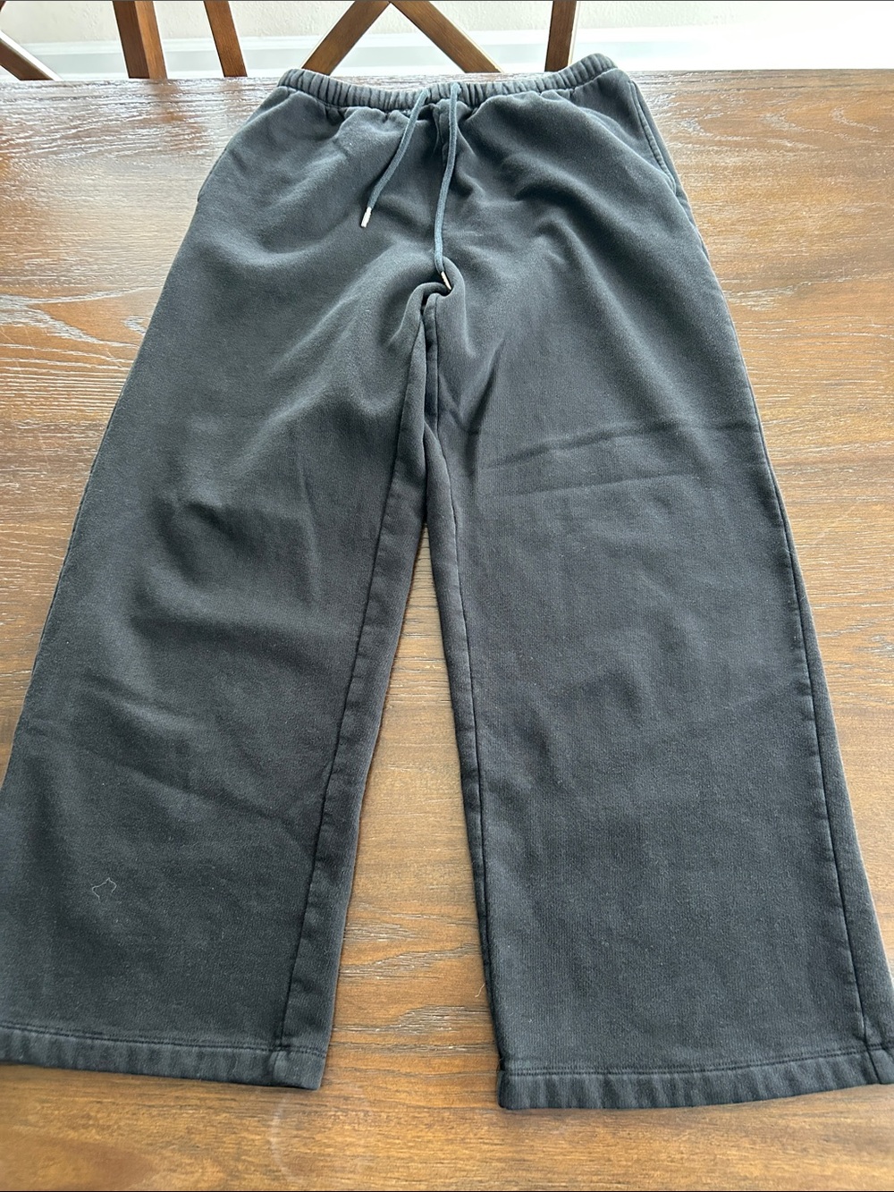 PINK Victoria's Secret Black Drawstring Sweatpants - Picture 4 of 5